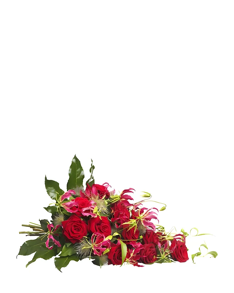 Luxe Rozen Rouwboeket