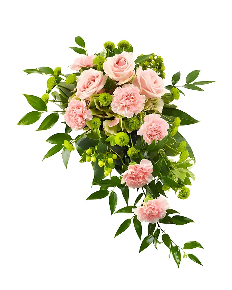 Roze Rouwarrangement