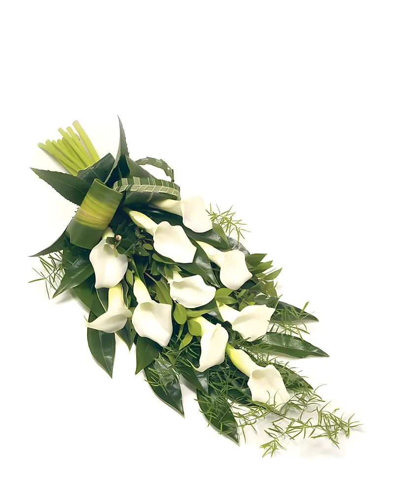 Calla-Lelies Rouwboeket