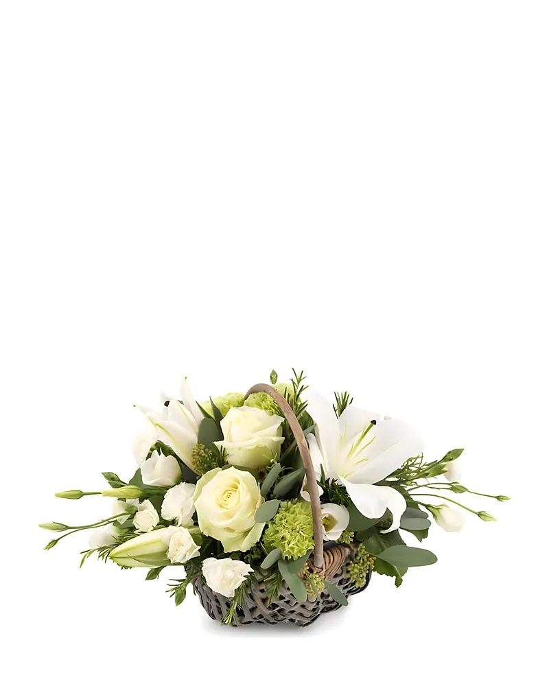 Wit bloemstuk